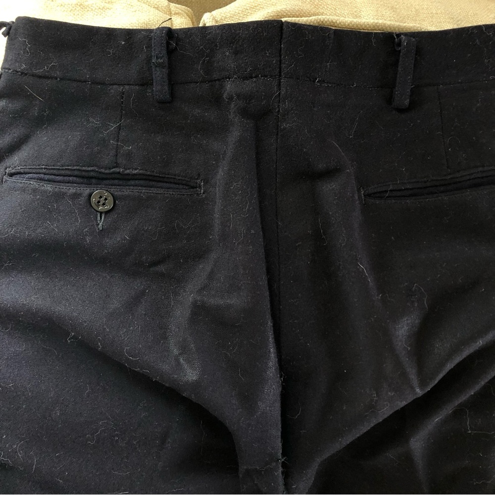VINTAGE WOOL PANTS - Picture 11 of 16